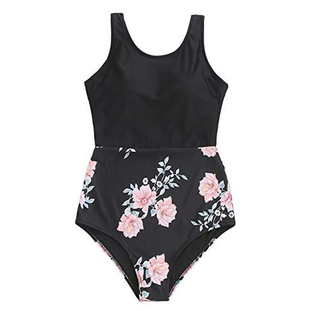 ZINPRETTY Women Athletic One Piece Bathing Suit High Waisted Swimsuit Striped High Cut Sports Swimwear ZINPRETTY Women Athletic One Piece Bathing Suit High Waisted Swimsuit Striped High Cut Sports Swimwear